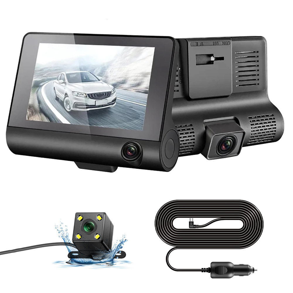 Sweet Autokamera Dashcam Ohne Kabel Intelligente Anti-Shake  4-Zoll-LCD-Anzeige 145 ° Weitwinkel-Unterstützung 4032 * 3024 Bild :  : Elektronik & Foto
