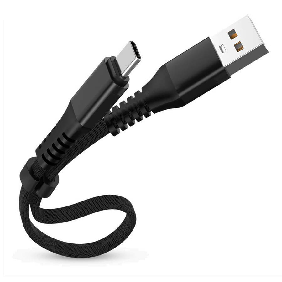 UC-020-TPC | Short USB - USB-C Quick Charge 3.0 cable | 30 cm | Data  transfer, Android Auto